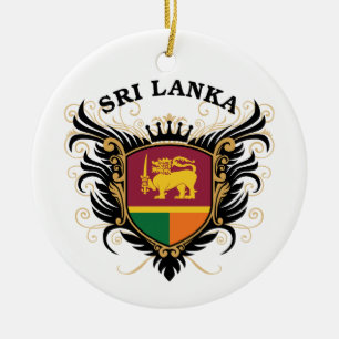 Ornamento De Cerâmica Sri Lanka