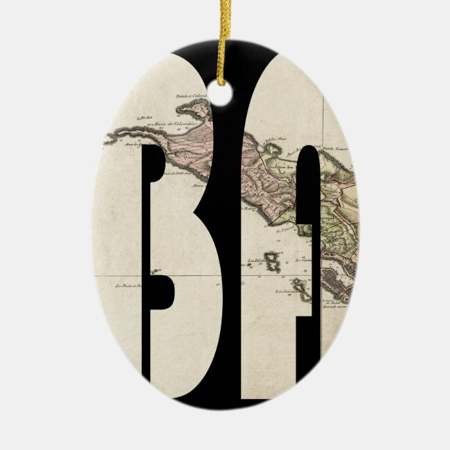 Ornamento De Cerâmica stbarts1801 (Frente)