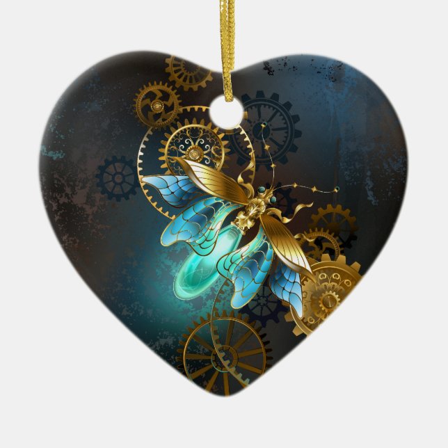 Ornamento De Cerâmica Steampunk Firefly (Frente)