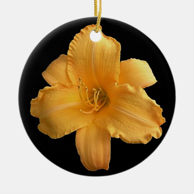 Ornamento De Cerâmica 'Stella D'Oro' (Frente)