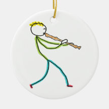 Stickman Tocando Flauta
