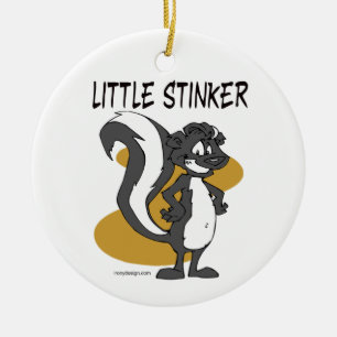 Ornamento De Cerâmica Stinker pequeno