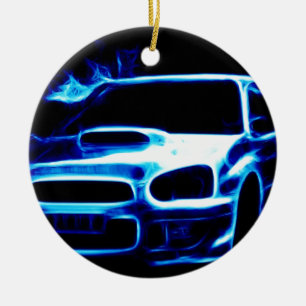 Ornamento De Cerâmica Subaru Impreza