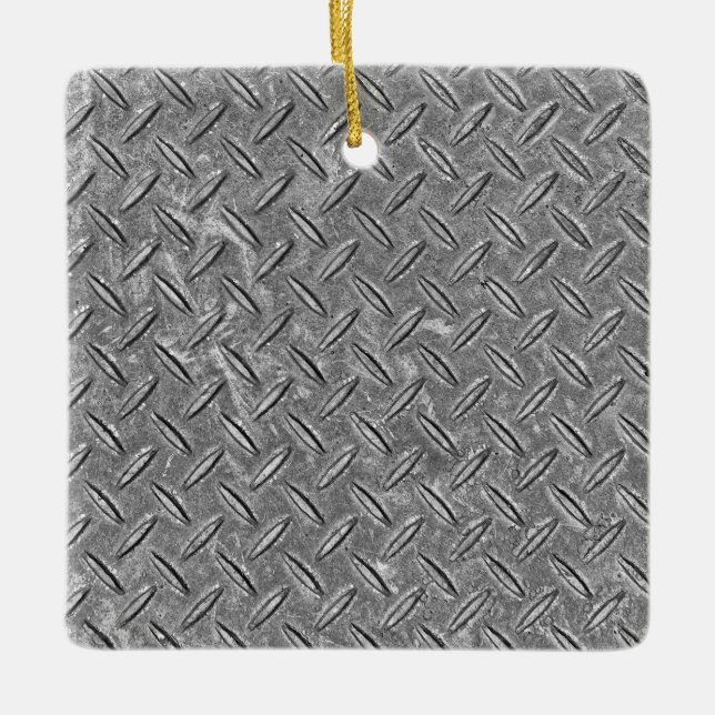 Ornamento De Cerâmica Sublimação de Quebra Magra Metálica (Frente)