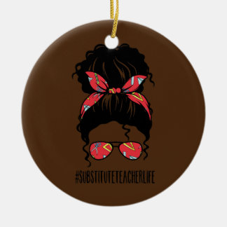 Ornamento De Cerâmica Substituto da vida do professor