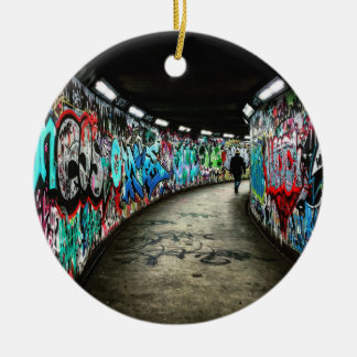 Ornamento De Cerâmica Subway graffiti art