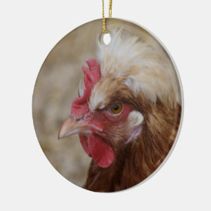 Ornamento De Cerâmica Sulmtaler Hen