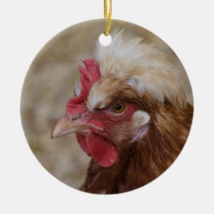 Ornamento De Cerâmica Sulmtaler Hen