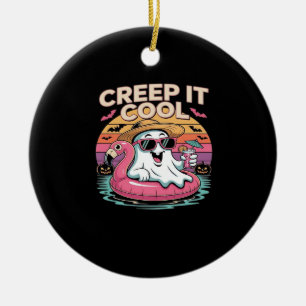 Ornamento De Cerâmica Summerween - praia de Summerween - bruxaria