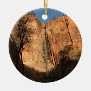 Ornamento De Cerâmica Sunrise no Caminho de Riverside em Zion