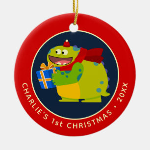 Ornamento De Cerâmica Super Simples Canções Hugo Rhymington Holiday