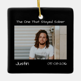 Ornamento De Cerâmica Suporte a Foto Mínimo Moderno Sober