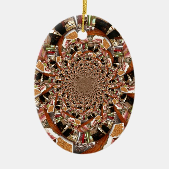 Ornamento De Cerâmica Sushi (Frente)