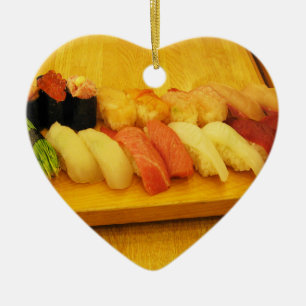 Ornamento De Cerâmica Sushi 寿 司