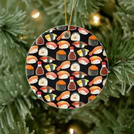 Ornamento De Cerâmica Sushi japonês bonito