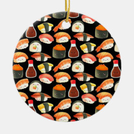 Ornamento De Cerâmica Sushi japonês bonito