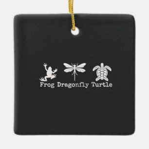 Ornamento De Cerâmica Sutil Anti-Trump FDT Anti-Maga Sapo Tartaruga