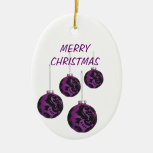 ORNAMENTO DE CERÂMICA SUZANNE ELIZABETH CHRISTMAS COLLECTION CERAMIC ORN