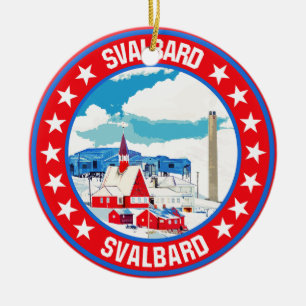 Ornamento De Cerâmica Svalbard