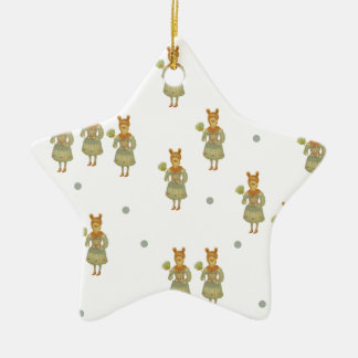 Ornamento De Cerâmica Sweet Character