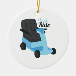 Ornamento De Cerâmica Sweet Ride