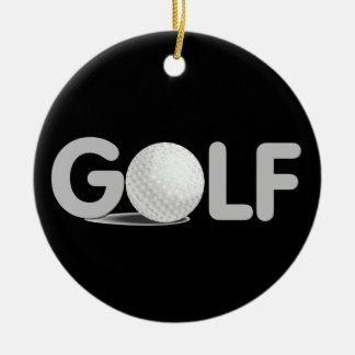 Ornamento De Cerâmica T-shirt e presentes do GOLFE