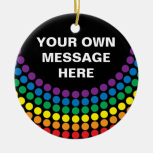 Ornamento De Cerâmica T-shirt orgulho gay