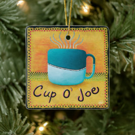 Ornamento De Cerâmica Taça de Joe