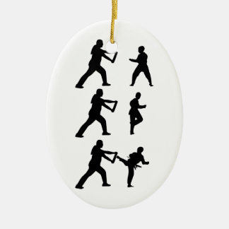 Ornamento De Cerâmica Tae Kwon-Faz