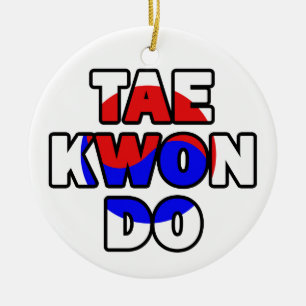 Ornamento De Cerâmica Tae Kwon Ornament