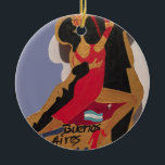 Ornamento De Cerâmica Tango de Buenos Aires<br><div class="desc">Tango de Buenos Aires</div>