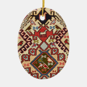 Ornamento De Cerâmica Tapete Turco #1