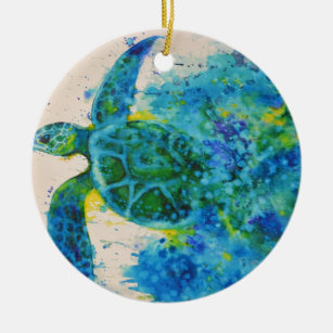 Ornamento De Cerâmica tartaruga marinha