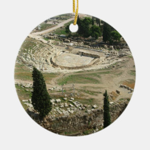 Ornamento De Cerâmica Teatro de Dionysus