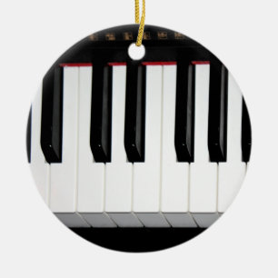 Ornamento De Cerâmica Teclado de Órgão