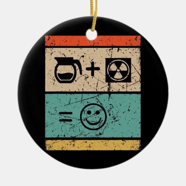 Ornamento De Cerâmica Técnico Esquadrão De Radiologia Xray Para Mulheres (Frente)