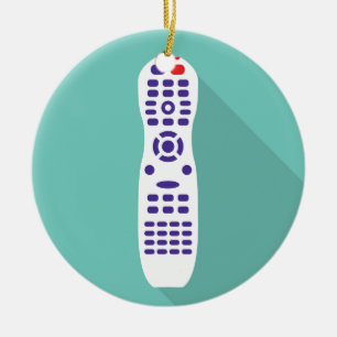 Ornamento De Cerâmica Telecontrole da tevê