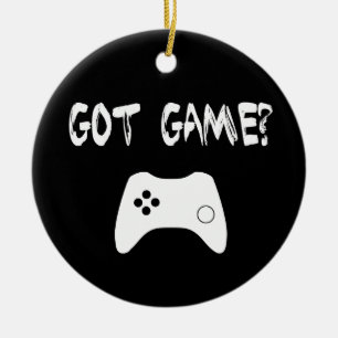 Ornamento De Cerâmica Tem Jogo? Engraçado Gamer Ornament