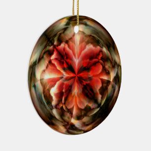 Ornamento De Cerâmica Tempest II (Vermelho)