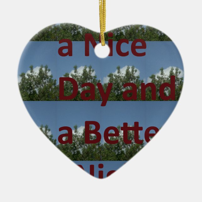 Ornamento De Cerâmica Tenha um bom dia.png (Frente)