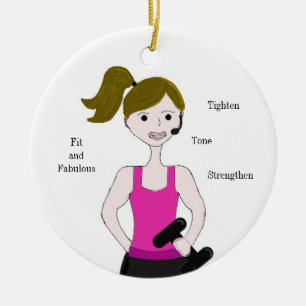 Ornamento De Cerâmica Tenho Que Resolver O Peso De Brunette