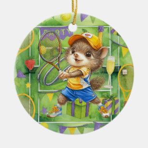 Ornamento De Cerâmica Tênis Natal temático