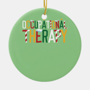 Ornamento De Cerâmica Terapia Ocupacional de Natal