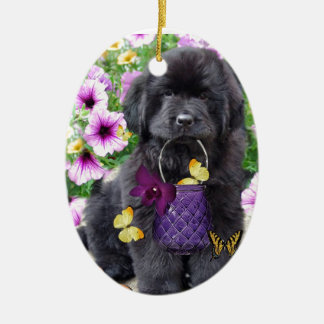 Ornamento De Cerâmica Terra Nova um o dia ensolarado