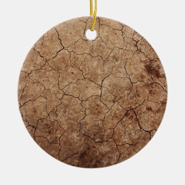 Ornamento De Cerâmica Terra seca (Frente)