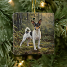 Terrier Fox de Brinquedo
