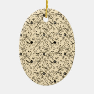 Ornamento De Cerâmica Teste padrão de Jerry do marinheiro