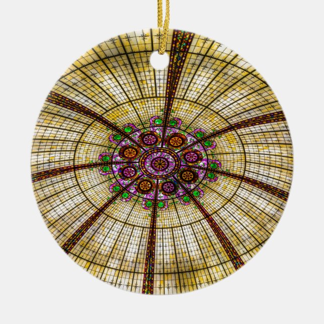 Ornamento De Cerâmica Teto do Hotel Paris em Las Vegas (Frente)