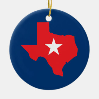 Ornamento De Cerâmica Texas
