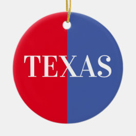 Ornamento De Cerâmica texas